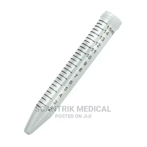 Pack of Laboratory 15ml Conical Plastic Centrifuge Tubes