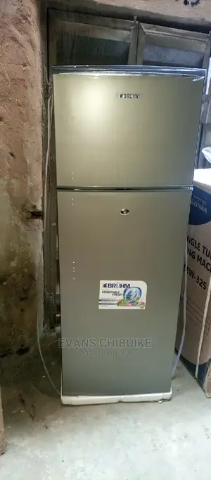 Bruhm Double Door Refrigerator 200L