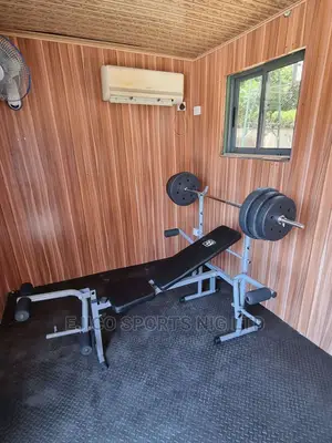 Brand New Weight Bench With 50kh Dumbbell Casing