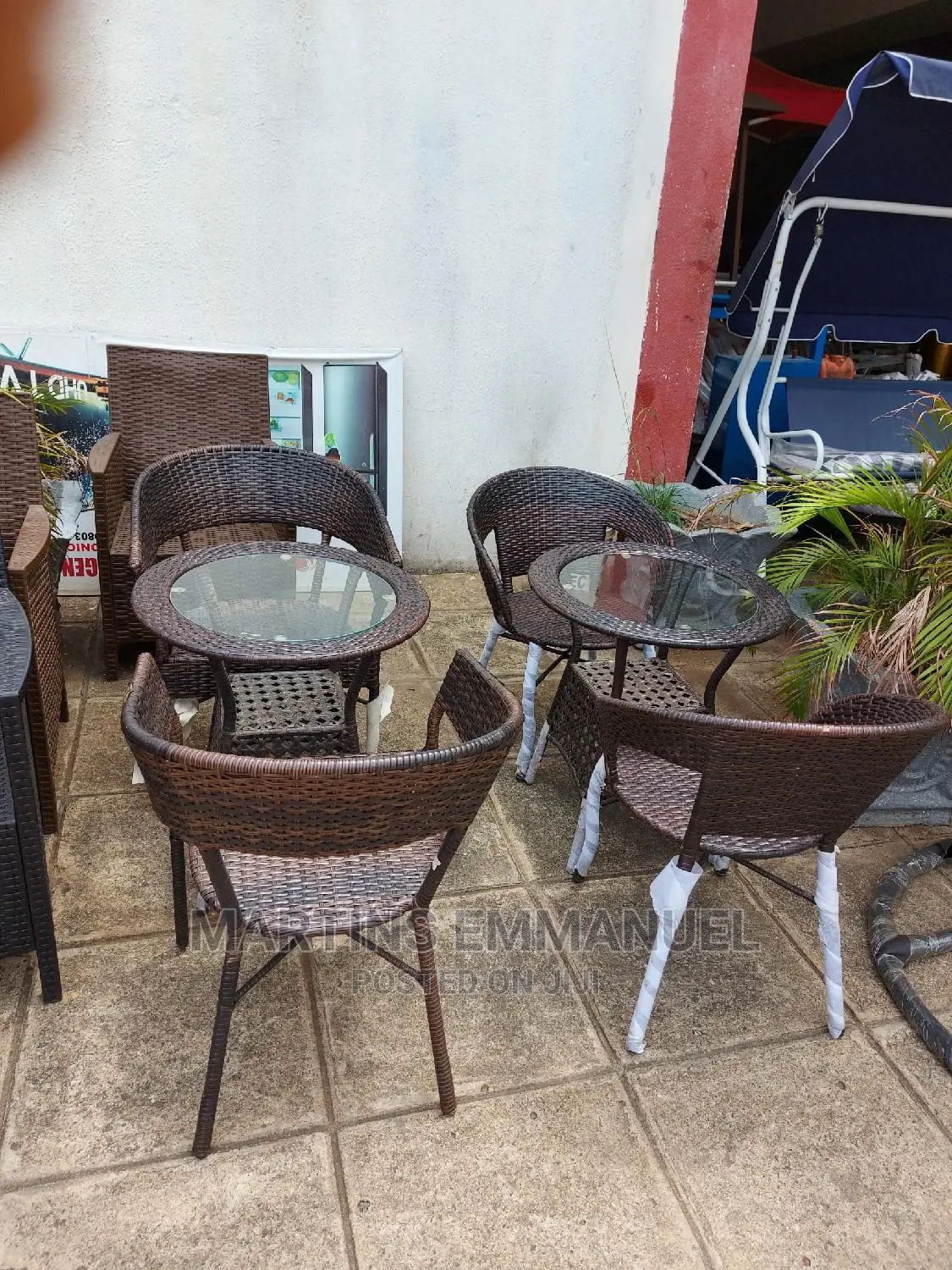 Outdoor Discussion Cane Set