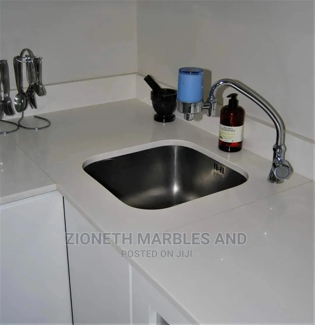 White Carara Marble Slab