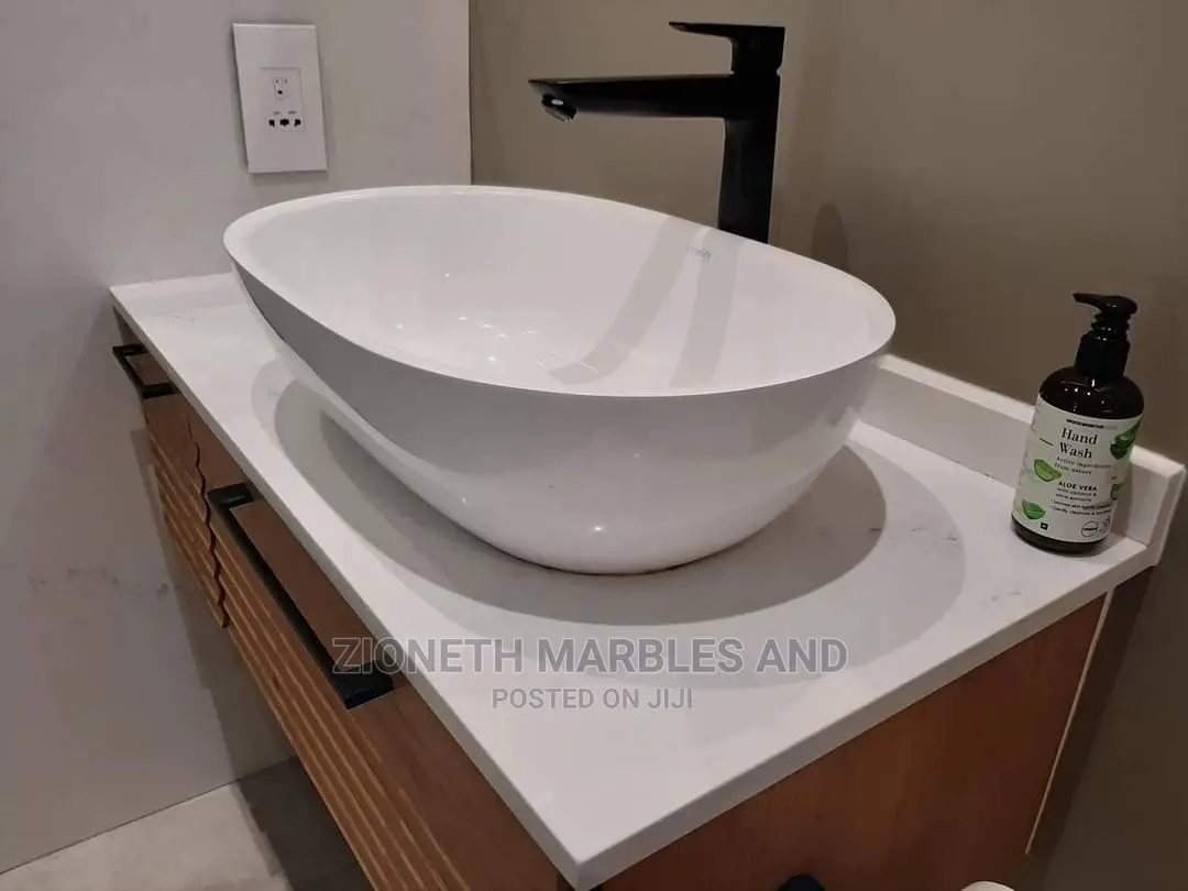White Carara Marble Slab