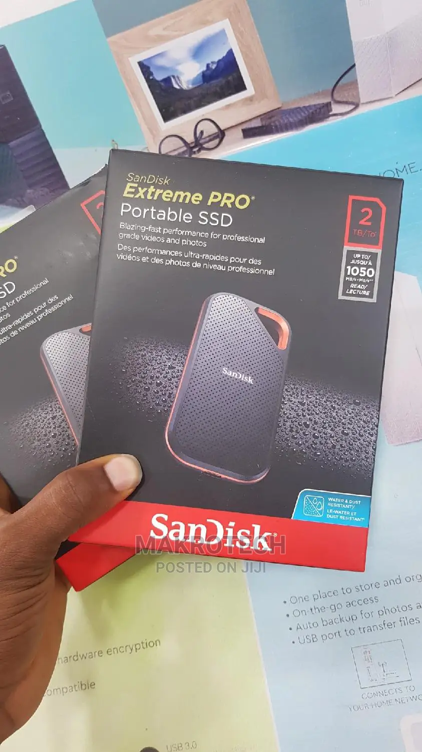 Sandisk 2tb Extreme Pro Portable SSD