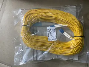 50m Lc-Lc Single Mode Fiber Optics Patch Cords