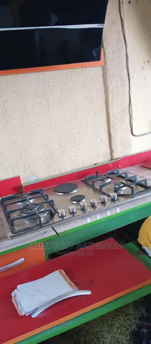 4 Gas 2 Electric Burner Phiima Stainless Top