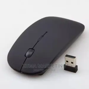 Rechargeable Wireless Mouse, Metal 2.4G Silent Clic
