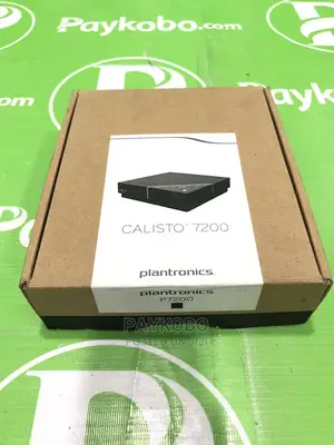 Plantronics Calisto 7200, Premium Speakerphone, Black