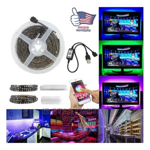 5M RGB Bluetooth APP Controlled Wifi RGB Led Light Strip