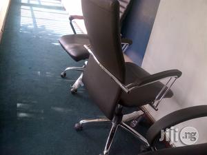 All Leather Swivel Office Chair