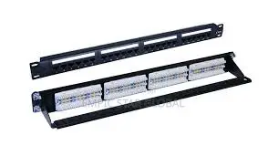 UTP Cat6 Patch Panel 24port