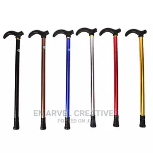 High Quality Telescopic Walking Stick Cane Hiking Rubber