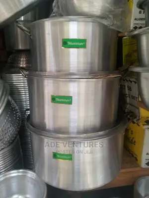 Aluminium Cooking Pots.