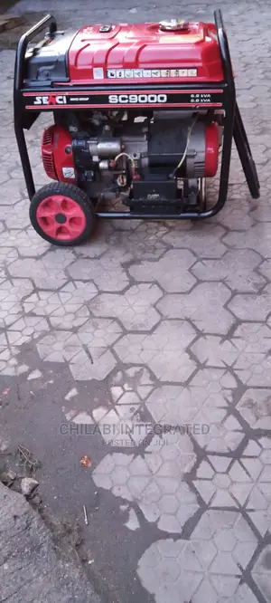 1 Month Old Very New 7KVA SENCI SC9000 Copper Generator