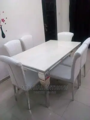 Marble Dining Table With 6 Chairs