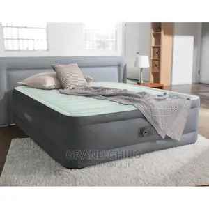 Elevated Double Bed With Built-in Pump