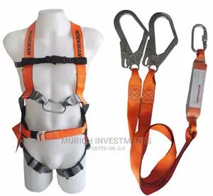 Workman Safety Belt Harness With Double Hook