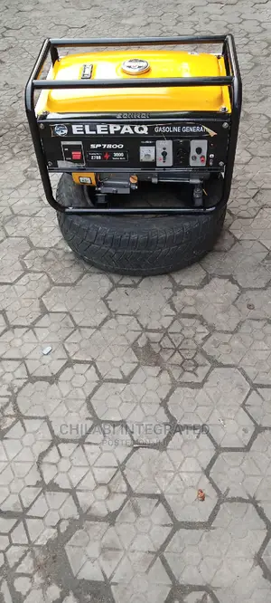 Almost Brand New 3.5KVA ELEPAQ SP7800 Copper Gen + D Receipt