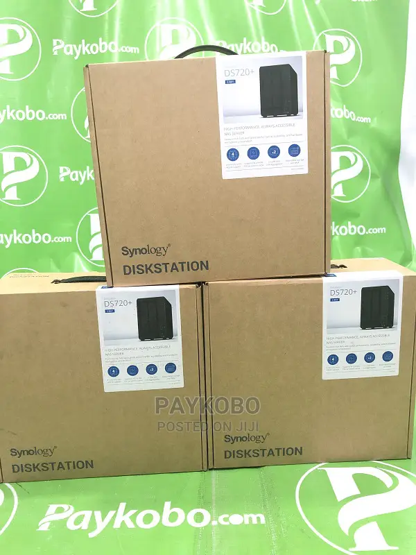 Synology 2 Bay Nas Diskstation Ds720+ (Diskless)