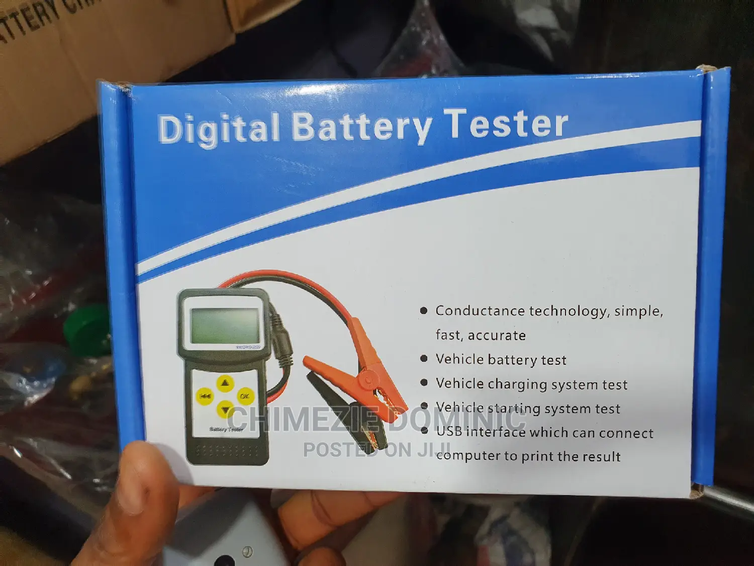 Digital Battery Tester