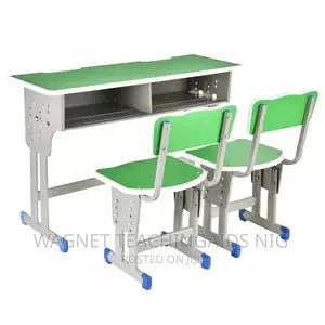 Coloured Classic School Table And Desk