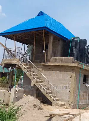 Blue Roof Aluminum Roofing