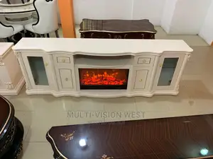 Tv Bench With Fireplace
