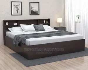 6 X 6 King Size Bedframe With Side Drawer