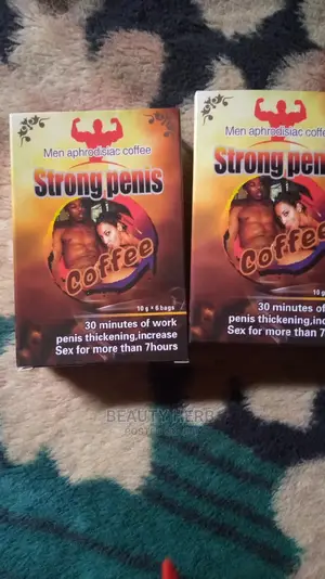 Men Aphrodisiac Strong Penis Coffee to Enlarge and Last Long