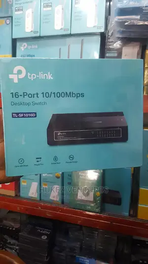 Tp Link 16 Port Desktop Switch SF1016D