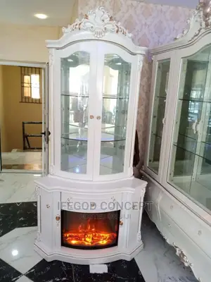 Wine Bar With Fireplace