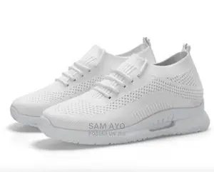 Female Ladies White Sneakers