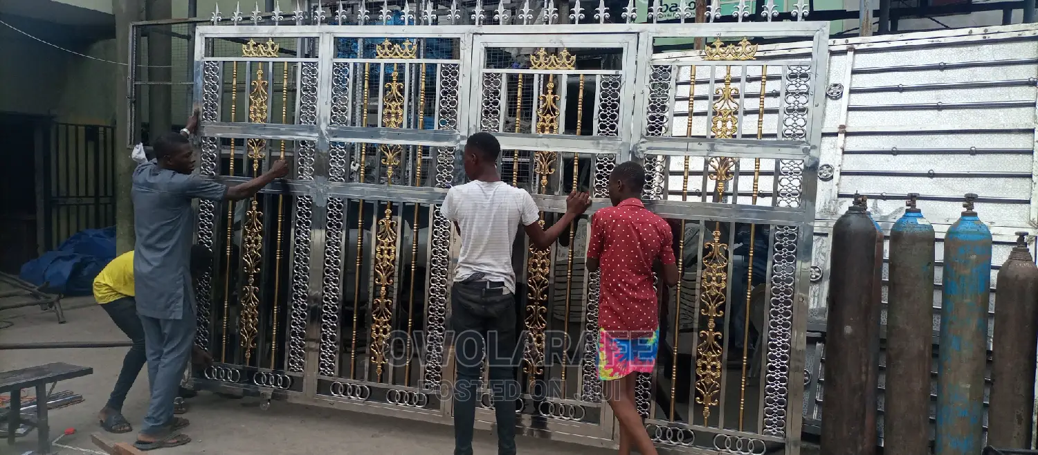 See Through Stainless Steel Gates