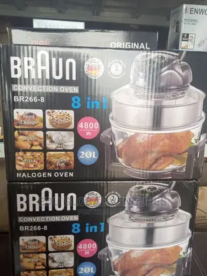 Braun 20L 8 in 1 Haolgen Oven Airfryer 4800watts.