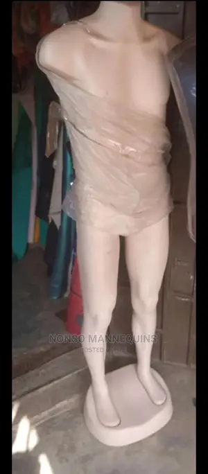 Headless/Armless Male Plastic Mannequins