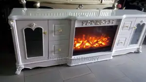 Unique Quality Television Stand With Wood Design