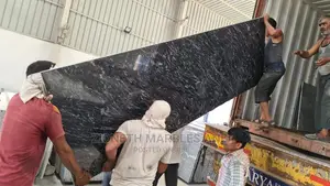 Indian Black Forest Granite/Marble Slab for Your Staircase.