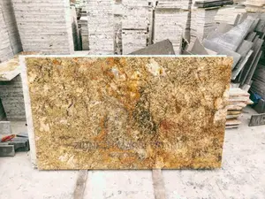 Ian Alaska Gold 90X90 2cm Thickness Marble Tiles