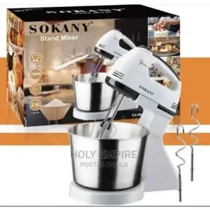 Sokany Stand Cake Mixer- 2liters