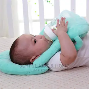 Portable Head and Feeding Support Pillow.-Green,Pink,Multi
