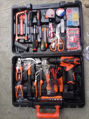 Tools Box With 12v Battery Drill