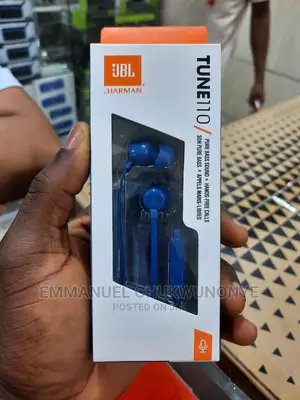 New JBL Tune 110 Wired Earphone