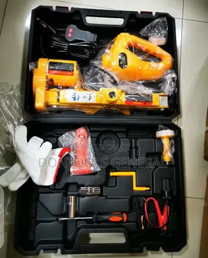 Electric Car Floor Jack 3ton All-In-One Automatic 12v Lift