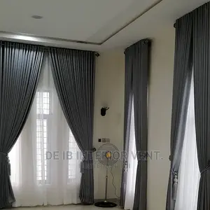 Turkish Design Grey Curtains