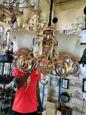 Five Hand Chandelier