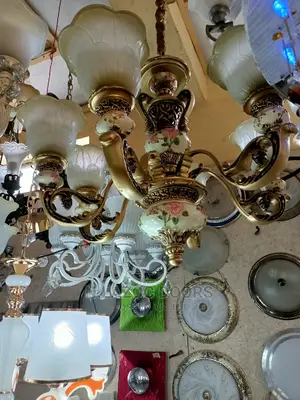 Five Hand Chandelier