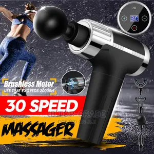 Electric Muscle 30 Speed LCD Gun Massager