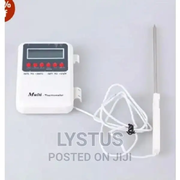Lcd Portable Digital Multi-Stem Thermometer
