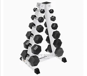 Brand New Hard Castle Vertical Dumbbell Rack
