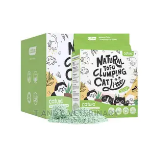 Cature Natural Tofu Clumping Cat Litter 3pcs 8.2kg