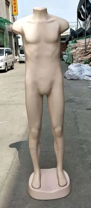 Armless Plastic Male Display Mannequin